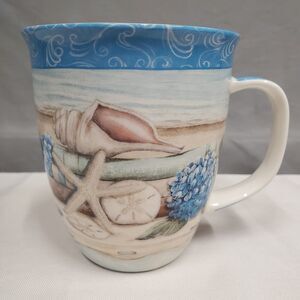 Cape Shore Sea Shell Coffee Mug Tea Cup Large Underwater Sea Life